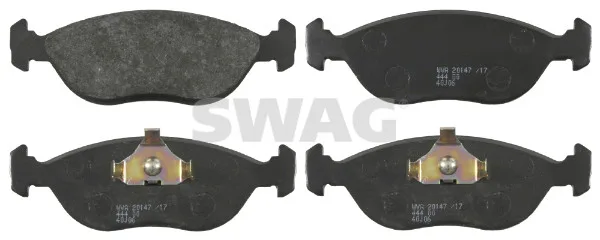Комплект спирачно феродо, дискови спирачки SWAG